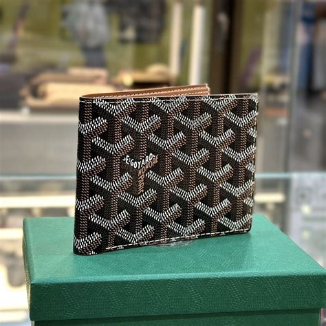 fake goyard bifold wallet|goyard wallet price list.